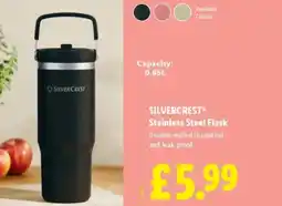 Lidl SILVERCREST® Stainless Steel Flask offer