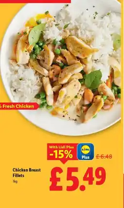 Lidl Chicken Breast Fillets offer