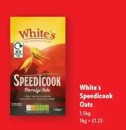 Lidl White's Speedicook Oats offer