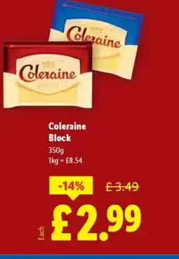 Lidl Coleraine Block offer