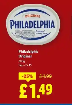 Lidl PHILADELPHIA Original offer