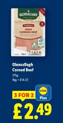 Lidl Glensallagh Corned Beef offer