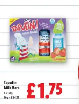 Lidl Tapufin Milk Bars offer