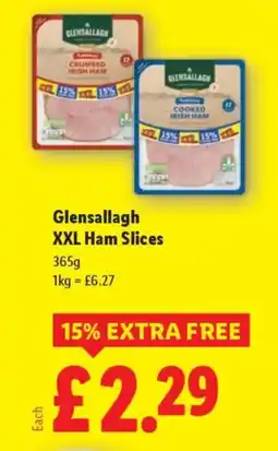 Lidl Glensallagh XXL Ham Slices offer