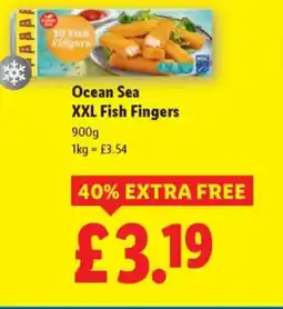 Lidl Ocean Sea XXL Fish Fingers offer