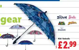 Lidl Kids' Umbrella offer