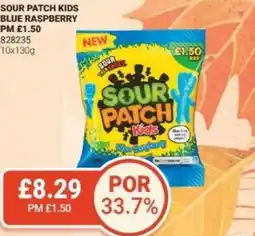 Bestway Sour patch kids blue raspberry offer