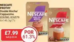 Bestway NESCAFE Frothy Double Mocha/ Cappuccino offer