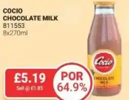 Bestway COCIO Chocolate milk offer