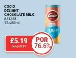 Bestway COCIO Delight chocolate milk offer