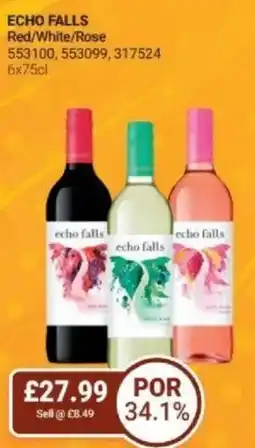 Bestway ECHO FALLS Red/White/Rose offer