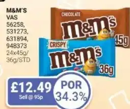 Bestway M&M'S offer