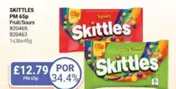 Bestway SKITTLES Fruit/Sours offer