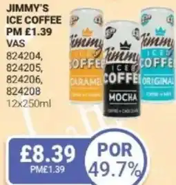 Bestway JIMMY'S Ice coffee offer