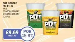 Bestway POT NOODLE offer
