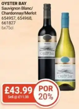 Bestway OYSTER BAY Sauvignon Blanc/ Chardonnay/Merlot offer