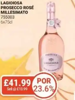 Bestway Lagioiosa prosecco rosé millesimato offer