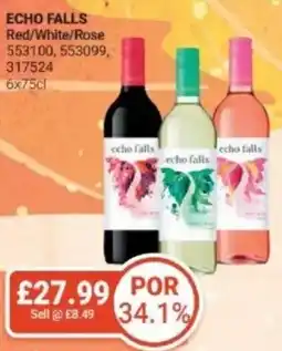 Bestway ECHO FALLS Red/White/Rose offer