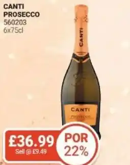 Bestway Canti prosecco offer