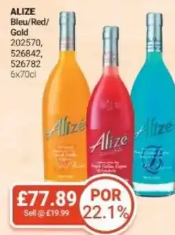Bestway ALIZE Bleu/Red/ Gold offer