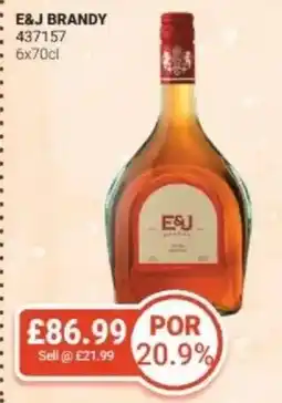 Bestway E&J Brandy offer