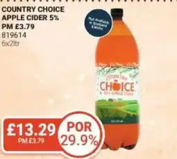 Bestway Country choice apple cider 5% offer