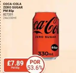 Bestway Coca-cola zero sugar offer