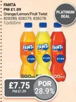 Bestway FANTA Orange/Lemon/Fruit Twist offer