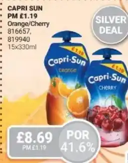 Bestway CAPRI SUN Orange/Cherry offer