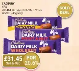 Bestway CADBURY offer
