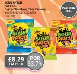 Bestway SOUR PATCH Orginal/Strawberry/Blue Rasberry offer