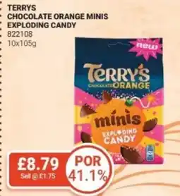 Bestway Terrys chocolate orange minis exploding candy offer