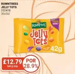 Bestway Rowntrees Jelly Tots offer