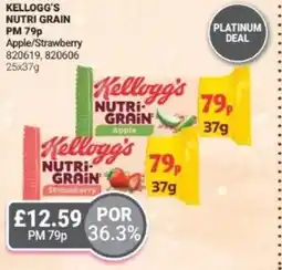 Bestway Kellogg's nutri grain Apple/Strawberry offer