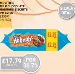 Bestway Mcvitie's milk chocolate hobnobs biscuits offer