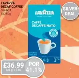 Bestway Lavazza decaf coffee offer