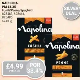 Bestway Napolina Fusilli/Penne/Spaghetti offer