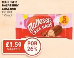 Bestway Malteser raspberry cake bar offer