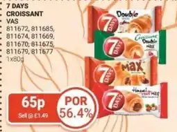 Bestway 7 days croissant offer