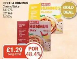 Bestway Ribella hummus Classic/Spicy offer