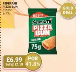 Bestway Peperami pizza bun offer
