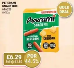 Bestway Peperami snack box offer