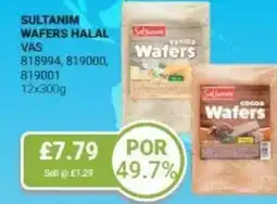 Bestway Sultanim wafers halal offer