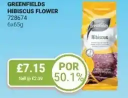 Bestway Greenfields hibiscus flower offer