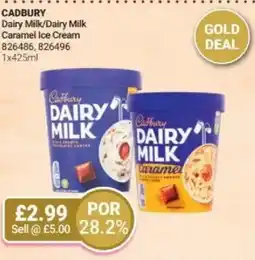 Bestway CADBURY Dairy Milk/Dairy Milk Caramel Ice Cream offer