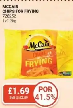 Bestway MCCAIN Chips for frying offer