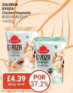 Bestway Zulekha gyoza Chicken/Vegetable offer
