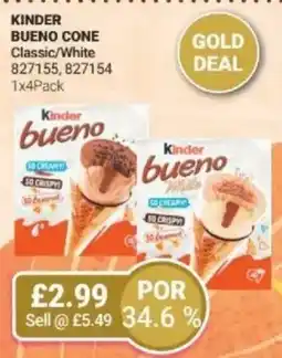 Bestway KINDER Bueno cone Classic/White offer