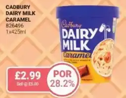 Bestway Cadbury dairy milk caramel offer