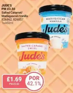 Bestway JUDE'S Salted Caramel/ Madagascan Vanilla offer